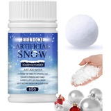 HAMIL Instant-Schneepulver | Winter-Instant-Kunstschneepulver zum Spielen - Erwachsene Kinder Spielen Spielzeug Instant Snow zum Bauen von Schneemännern, zum Kämpfen mit Schneebällen
