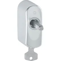 HOPPE Ros.AUS950S 100NM Alu.F1/naturf.43mm SecuSelect®/Secu100®/Secustik® abschl.HOPPE