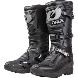 Oneal RSX Adventure schwarze Motocross Stiefel, schwarz, Größe 39 für Männer