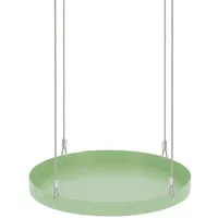 Esschert Design Pflanzentablett rund Schilfgrün Ø 24 cm -