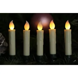 Star-Max LED-Christbaumkerzen-Set, 10 kabellose Kerzen