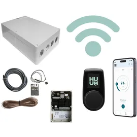 Karibu Saunaofen Karibu 9 kW + Steuergerät huum 'uku wifi' mit App Steuerung
