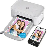 HP Sprocket Studio Plus WLAN-Drucker – Druckt 4x6-Zoll-Fotos drahtlos von Ihrem iOS- und Android-Gerät