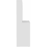 vidaXL vidaXL, Schminktisch mit Led-beleuchtung 100x40x135 cm) Mdf Weiß