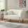 [en.casa] Couch Cord 2-Sitzer Beige