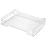 Herlitz Ablagekorb A4 quer, transparent