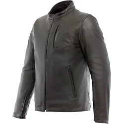 Dainese Fulcro, Lederjacke - Dunkelbraun - 44