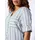 Casual Looks Funktionsbluse kalkmint/weiß gestreift 44