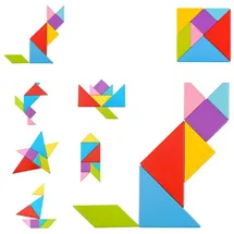 Tooky Toy Puzzle Tangram TY879
