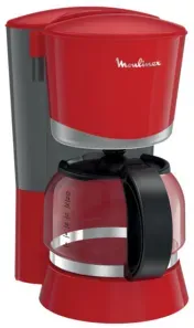 Tefal Filterkaffeemaschine Vita, 800 Watt, Robuste Kaffeemaschine mit automatischer Abschaltung, Farbe: rot