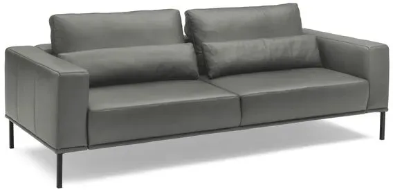 Musterring Sofa XL JustB! PM100 Leder Grau Fango