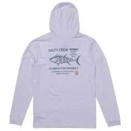 Salty Crew Fish Market Hood Sunshirt white (WHT) L