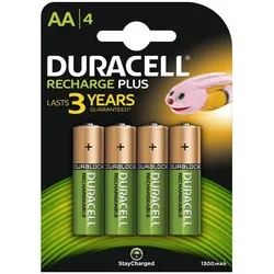 Duracell Akku AA 1.300mAh B4 wiederaufladbar