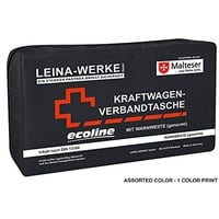 Leina-Werke 11023 KFZ-Verbandtasche Compact mit Warnweste und Klett, 1-Farbig Sortiert