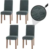 MCW Esszimmerstuhl Littau Stoff grün 4er Set