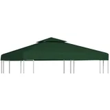 vidaXL Pavillon-Ersatzdach 310 g/m2 3 x 3 m Grün