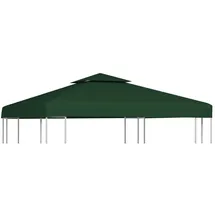 vidaXL Pavillon-Ersatzdach 310 g/m2 3 x 3 m Grün