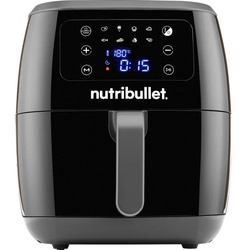 nutribullet Heißluftfritteuse XXL Digital Air Fryer – Heißluftfritteuse – schwarz, 1800 W schwarz