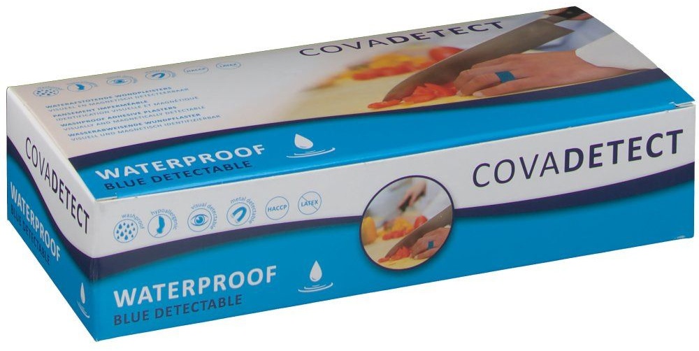 Cova Detect Pansement détectable waterproof 2 x 18 cm 100 pc(s) pansement(s)
