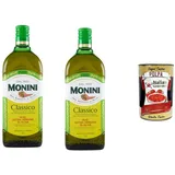 Monini Natives Olivenöl Extra Classico 2x1L +Polpa 400g