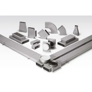 Helios Ventilatoren Helios Flachkanalbogen senkrecht FK-BV 200/90