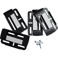 HP Autozubehör Kennzeichenhalter Simple-Fix Schwarz