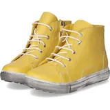 Andrea Conti Kinder Stiefeletten/ Boots Gelb Glattleder Größe: 34 - Gelb - 34