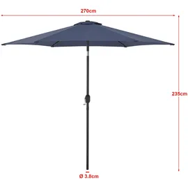casa.pro Altino Ø 270 cm Blau