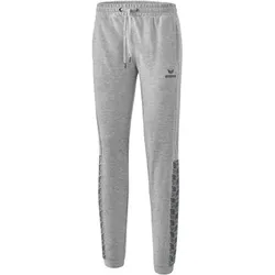 ERIMA Damen Essential Team Sweathose, light greymelange/slate grey, 34