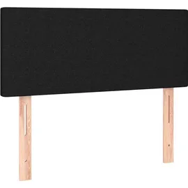 vidaXL Boxspringbett 100 x 200 cm Schwarz