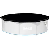 BESTWAY PVC-Abdeckplane schwarz Ø 493 cm