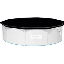BESTWAY PVC-Abdeckplane schwarz Ø 493 cm