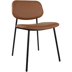 Studio Zondag - Daily Dining Chair, Eiche / schwarz / cognac