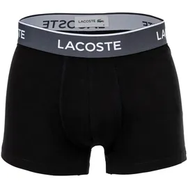 Lacoste Boxershorts 6er Pack Schwarz/Blau/Grau/Dunkelblau/Grün/Rot S