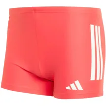 adidas 3-Streifen Badehose semi Lucid red/White S