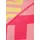 Zwillingsherz Dreieckstuch "Große Freunde", Damen, pink, Obermaterial: 50% Baumwolle, 50% Polyacryl, Modetücher, mit Schrift