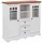 OTTO home Highboard 132 cm Gelb / Weiß