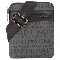 Valentino Billion Umhängetasche Kunstleder Grigio/Nero