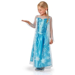 Metamorph Kostüm Die Eiskönigin Elsa Basic, Einfaches Eiskönigin-Kostümkleid zum ersten ‚Frozen‘-Film blau 158-164