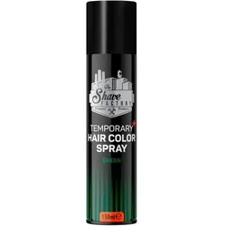The Shave Factory Temporary+ Hair Color Spray Green 150 ml