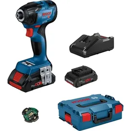 Bosch GDR 18V-210 C Professional inkl. 2 x 4 Ah + L-Boxx 06019J0102