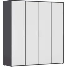 Rauch Wäscheschrank VOYAGER 187 x 194 x 53 cm Grau/Weiß