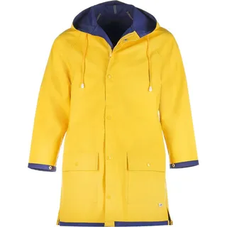Modas Unisex Regenjacke Original Friesennerz Wendejacke - Regenmantel Regenparka Damen Herren Ostfriesennerz in Gelb Größe 3XL - 3XL
