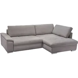 exxpo - sofa fashion Ecksofa EXXPO - SOFA FASHION "Casa Grande inkl. Bettfunktion & Bettkasten, bequem", beige (taupe, rust), B:268cm H:90cm T:178cm, Sofas, Ecksofa, Breite 268cm, L-Form, guter Sitzkomfort, große Liegefläche