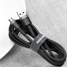 Baseus Cafule Cable - Double SIDE USB A, Usb C, USB 2.0, Schwarz