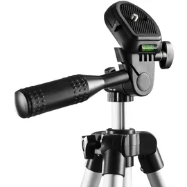 Mantona Travel I Stativ - 350 x 90 x 90 mm/max. Traglast 0,5 kg - mit Wasserwaage Mittelspinne - Reisestativ Travelstativ passend...