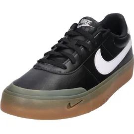 Nike Court Shot Black/White/Gum Light Brown 42,5