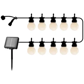 Sirius LED Lichterkette Solar 3 m Schwarz