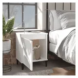 vidaXL Nachtschrank NA 3730 x 40 x 1740 cm Weiß