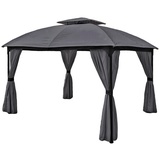 Garden Pleasure Pavillon KAMA rechteckig, anthrazit